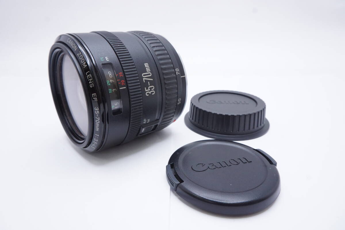 ○CANON キャノン ZOOM LENS EF 35-70mm F3.5-4.5　（前後キャップ付き）ジャンク品扱い