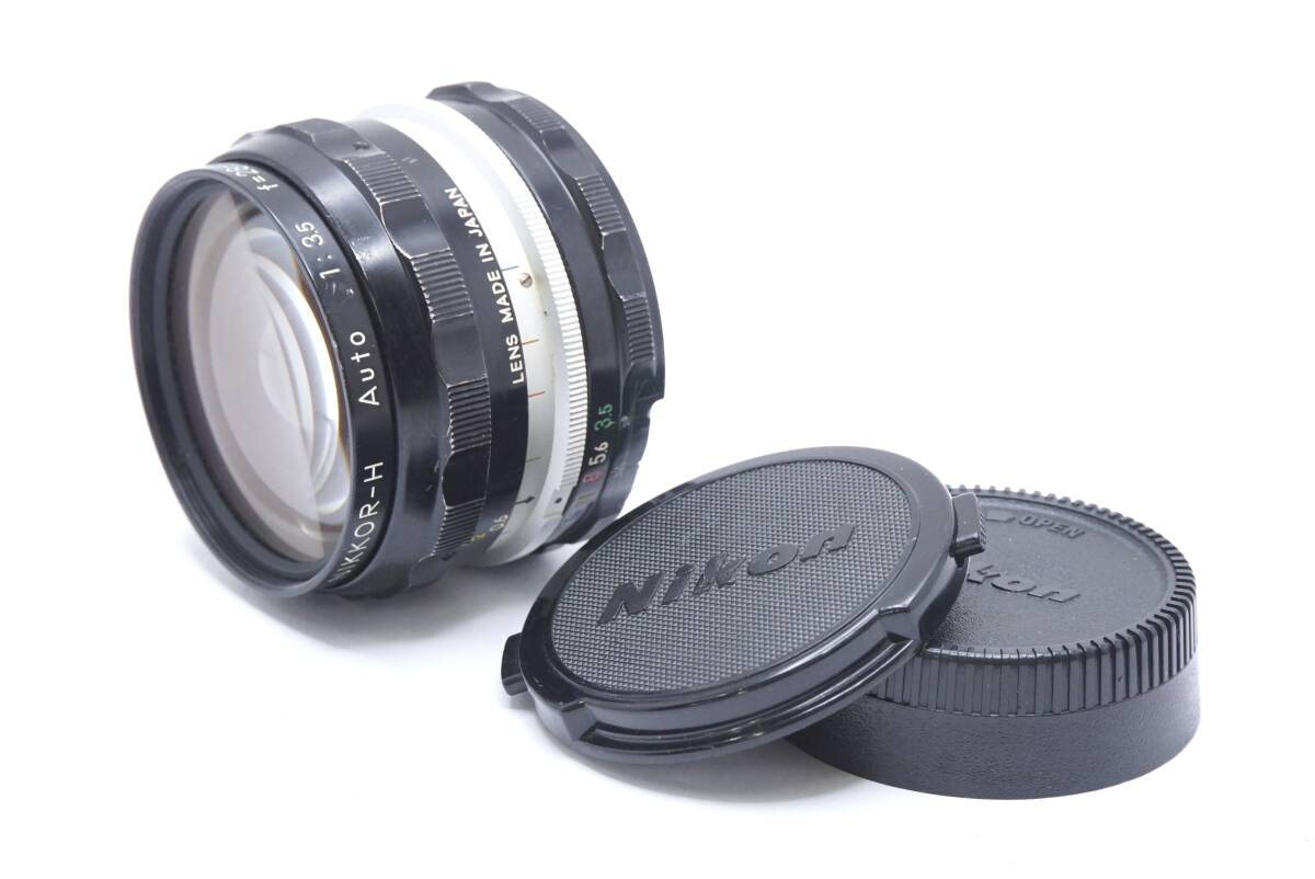 ▽Nikon ニコン NIKKOR-H Auto 28mm F3.5 (前後キャップ付) 訳あり