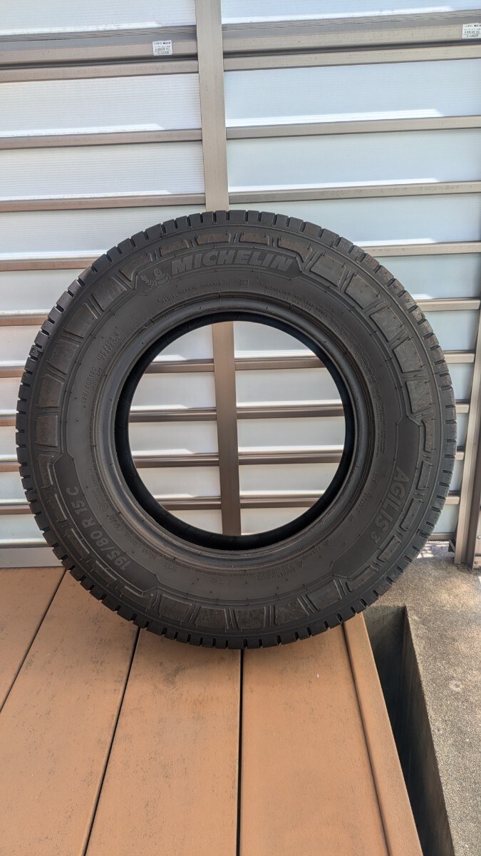 MICHELIN AGILIS 3 195/80 R 15 C タイヤ 1本 LT規格 ハイエース キャンピングカー キャラバン ダイナ デュトロ