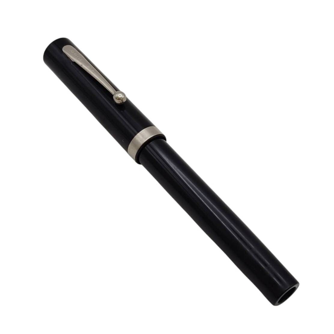S-07271 SHEAFFER シェーファー 万年筆 ペン先 F ブラック シルバー 筆記用具 文房具 コレクション ヴィンテージ 筆記未確認 現状品 03