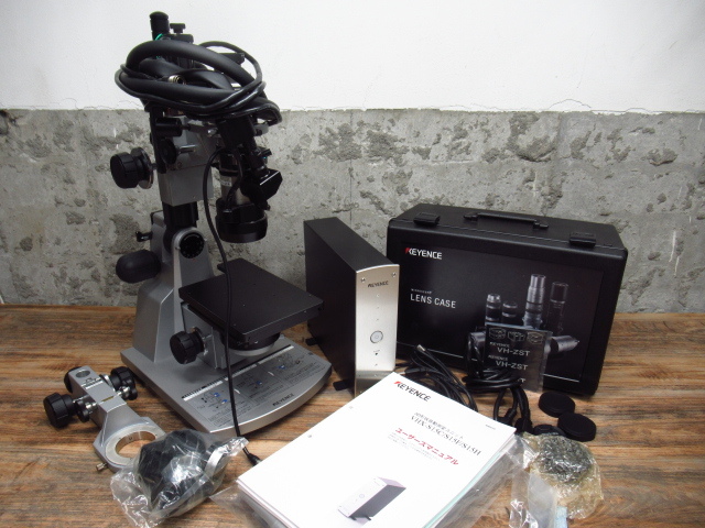 現状品 直接引き取り歓迎 KEYENCE キーエンス VH-Z100R VHX-S15F VH-S30 VHX-S15 デジタルマイクロスコープ 管理8k0521A