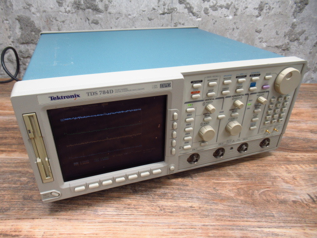 Tektronix テクトロニクス TDS 784D 1GHz 4GS/s デジタルオシロスコープ 管理8k0529T-H4