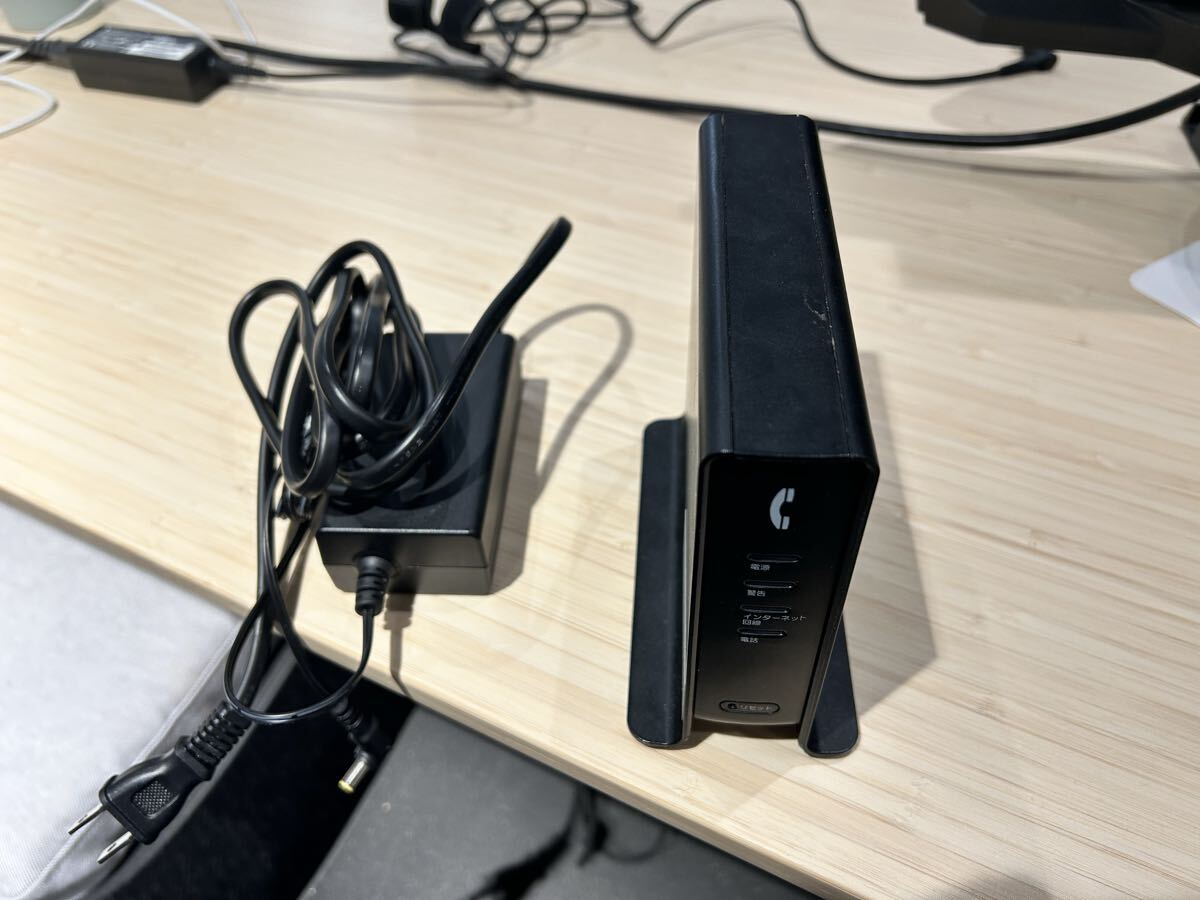 IP電話ルーター EVO524C mini WMTA ACアダプタ付 動作未確認 