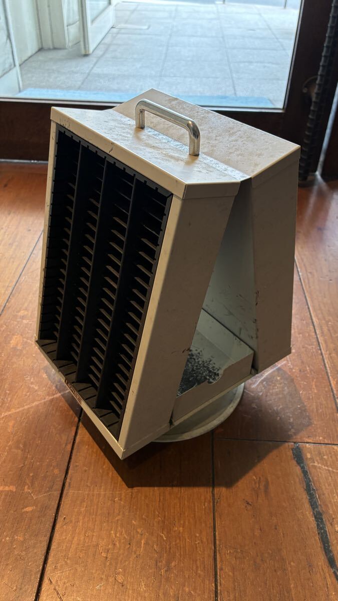LION RS160 勘定科目　中古品 収納ケース　ハンコ 収納