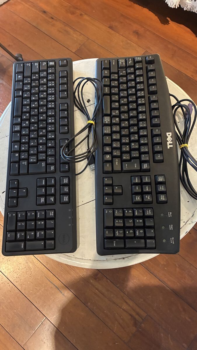 DELL USBキーボード 2個セット 日本語配列 ブラック