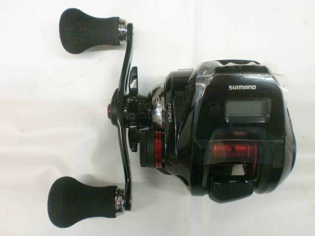 希少【新品】鯛ラバ・カウンター付リール☆シマノ エンゲツ CT151PG☆レフトハンドル・フォールレバー付き・ENGETSU・タイラバ☆