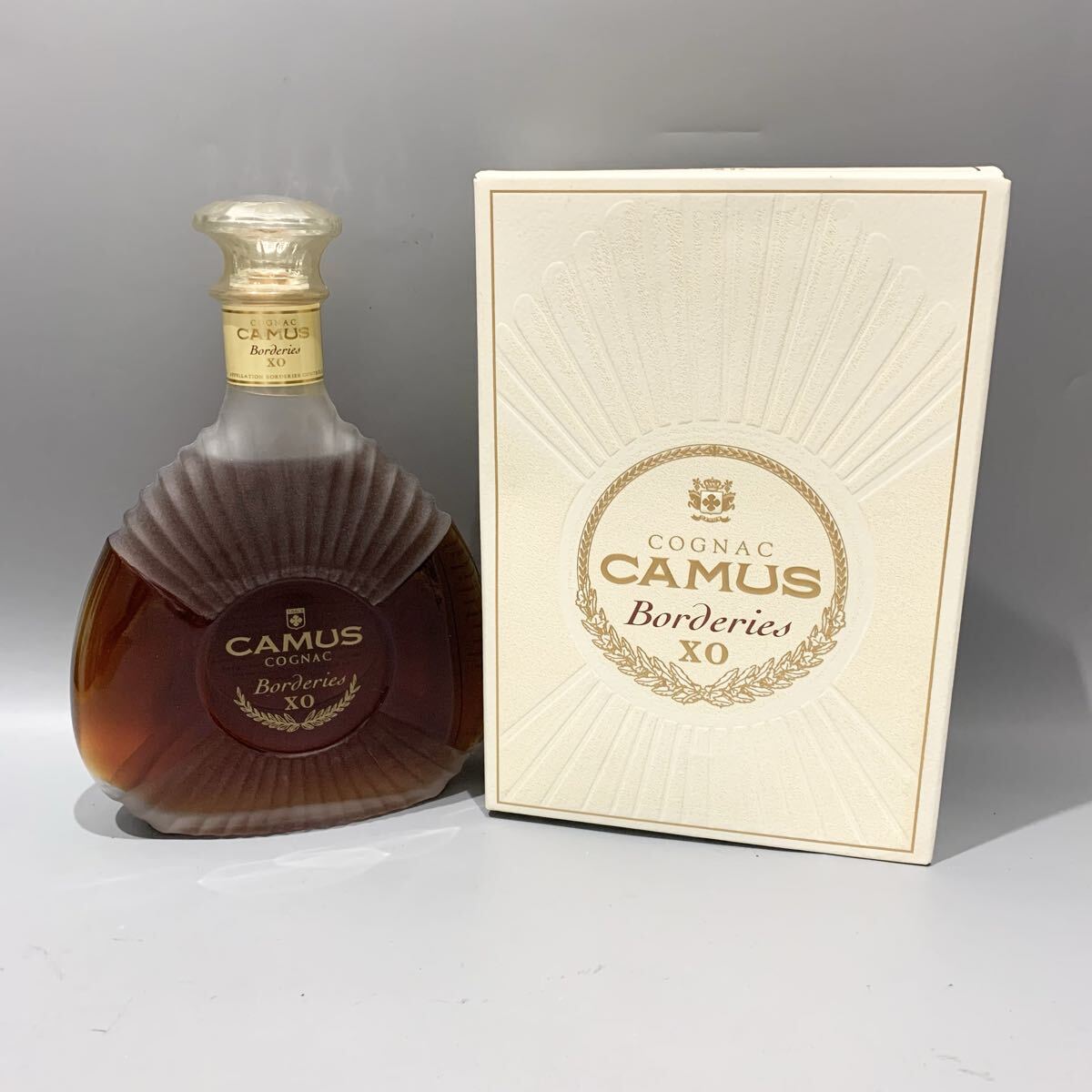 1円 未開封 COGNAC CAMUS Borderies XO 古酒 700ml 40%