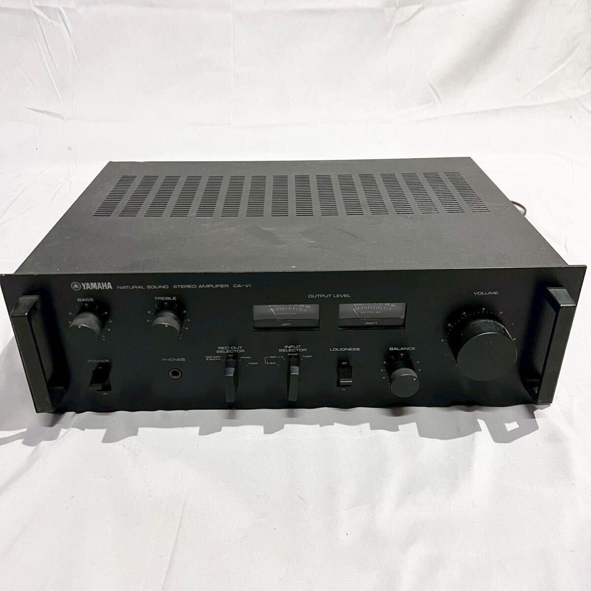 1円〜 YAMAHA ヤマハ プリメインアンプ CA-V1 オーディオ機器 音響機器 1970年代 アンプ 機材 動作未確認 コレクション 家電 AMPLIFIER