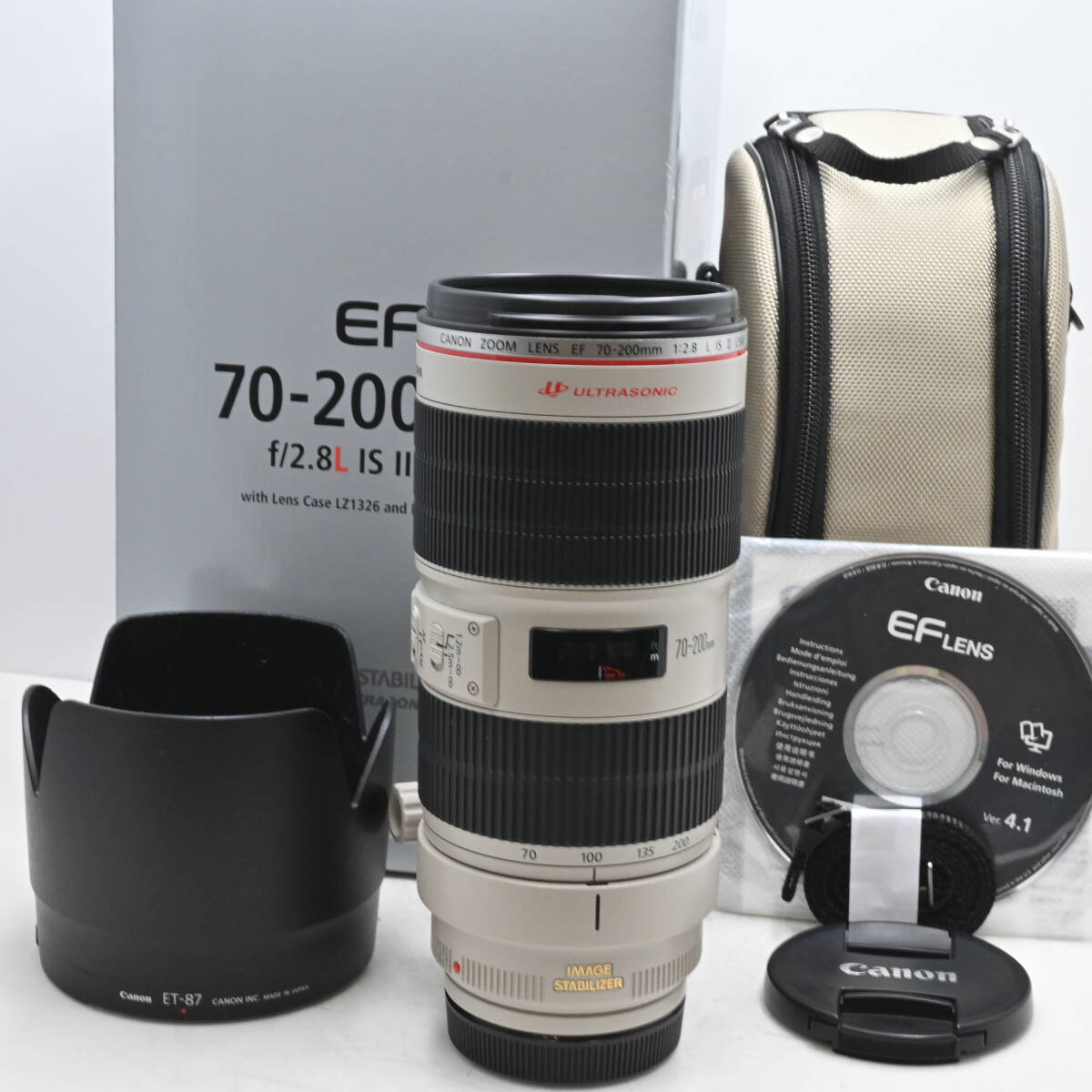 美品★★★Canon 望遠ズームレンズ EF70-200mm F2.8L IS II USM