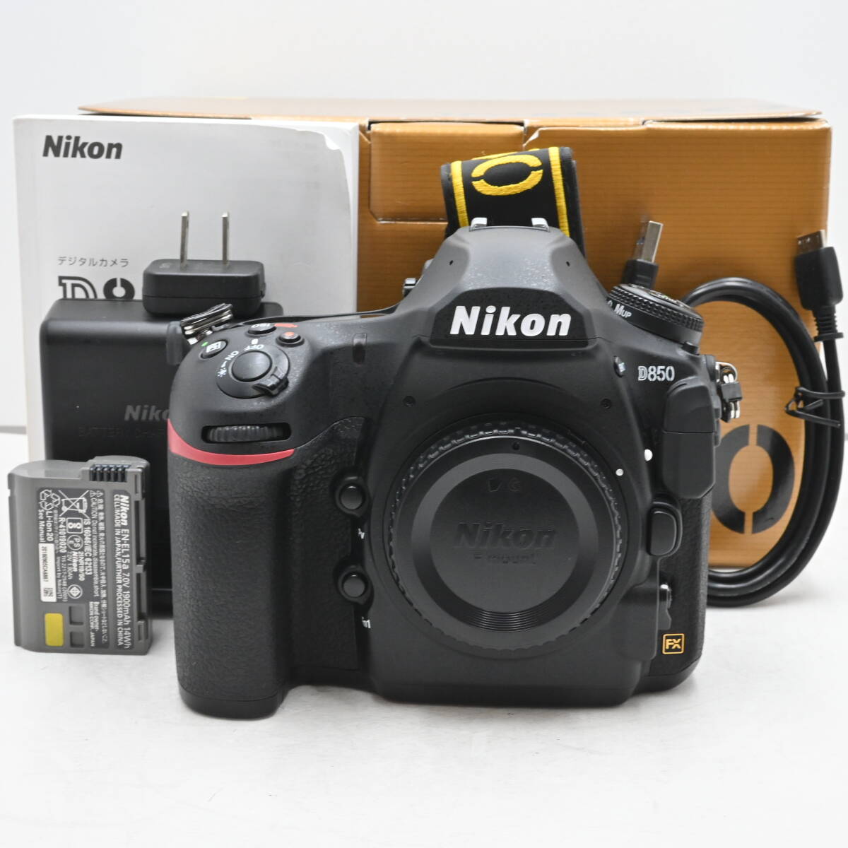 シャッター回数『6476』Nikon デジタル一眼レフカメラ D850 ブラック