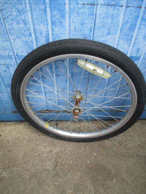 20インチ自転車　(20x1.75)　前輪　（アルミホイール・タイヤ・チュ-プ　セット）　(H415)