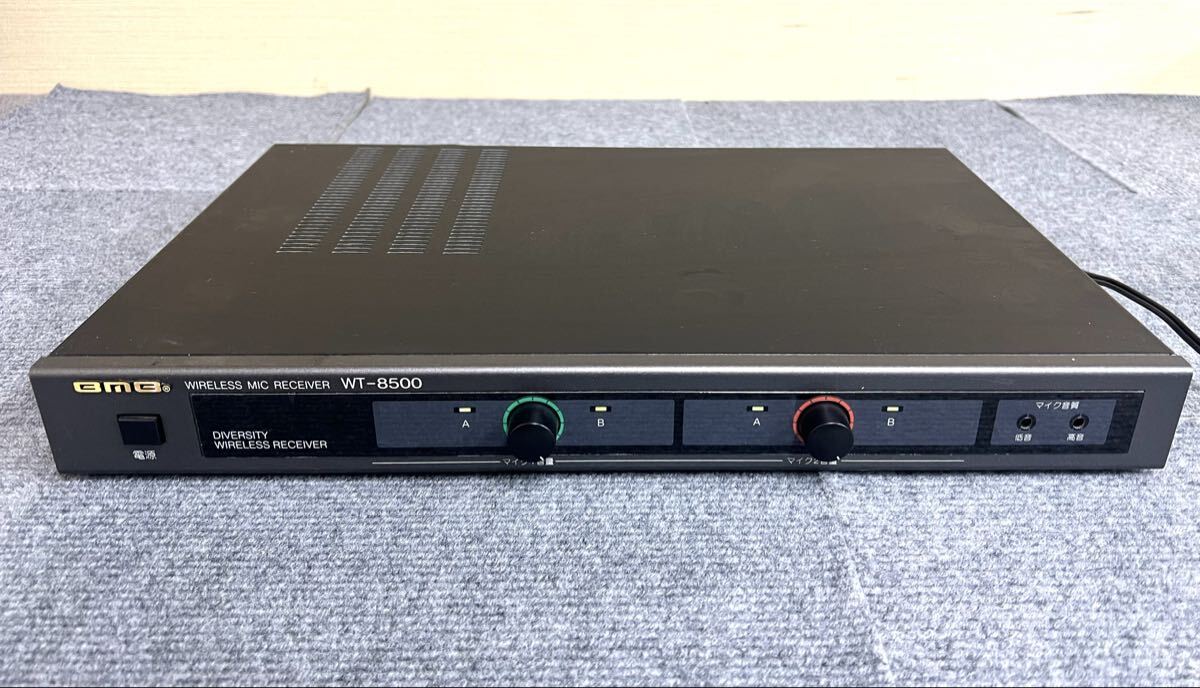 BMB WIRELESS MIC RECEIVER WT-8500 通電確認済み 0527③