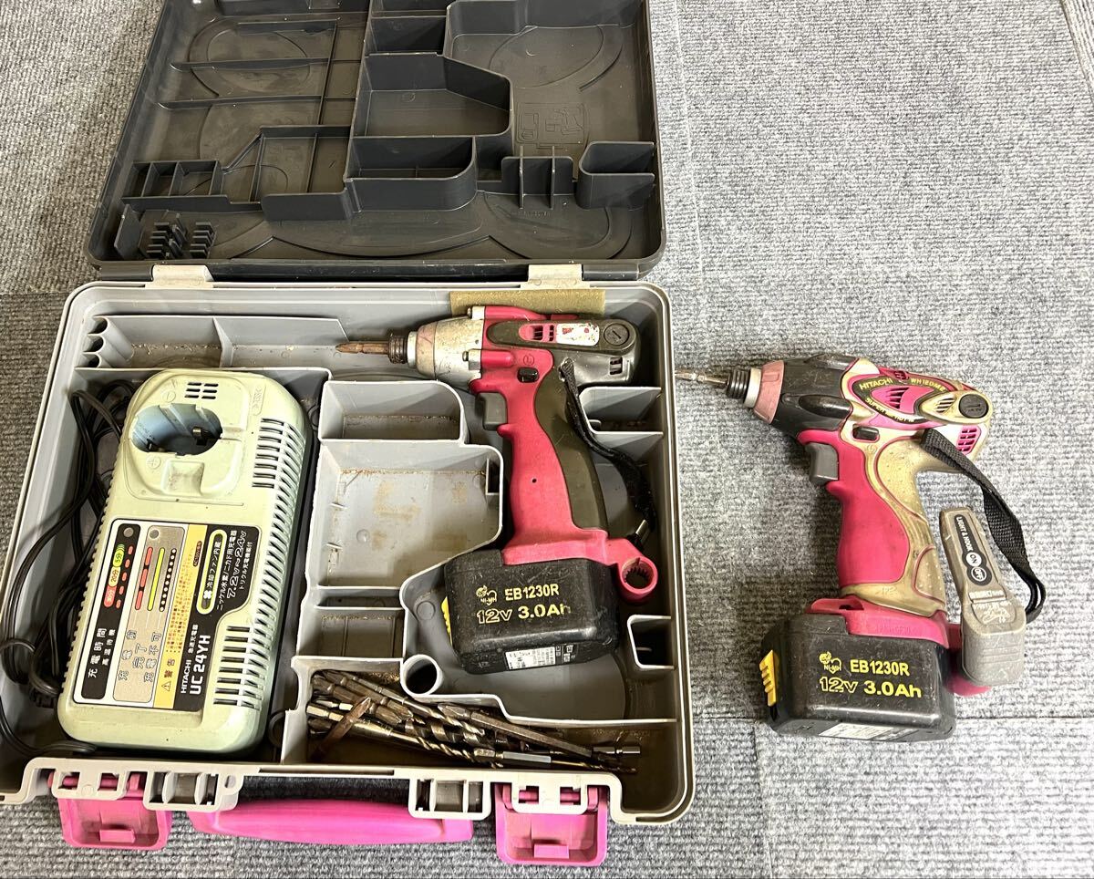 HITACHI 日立工機 インパクトドライバー WH12DM2 0520③