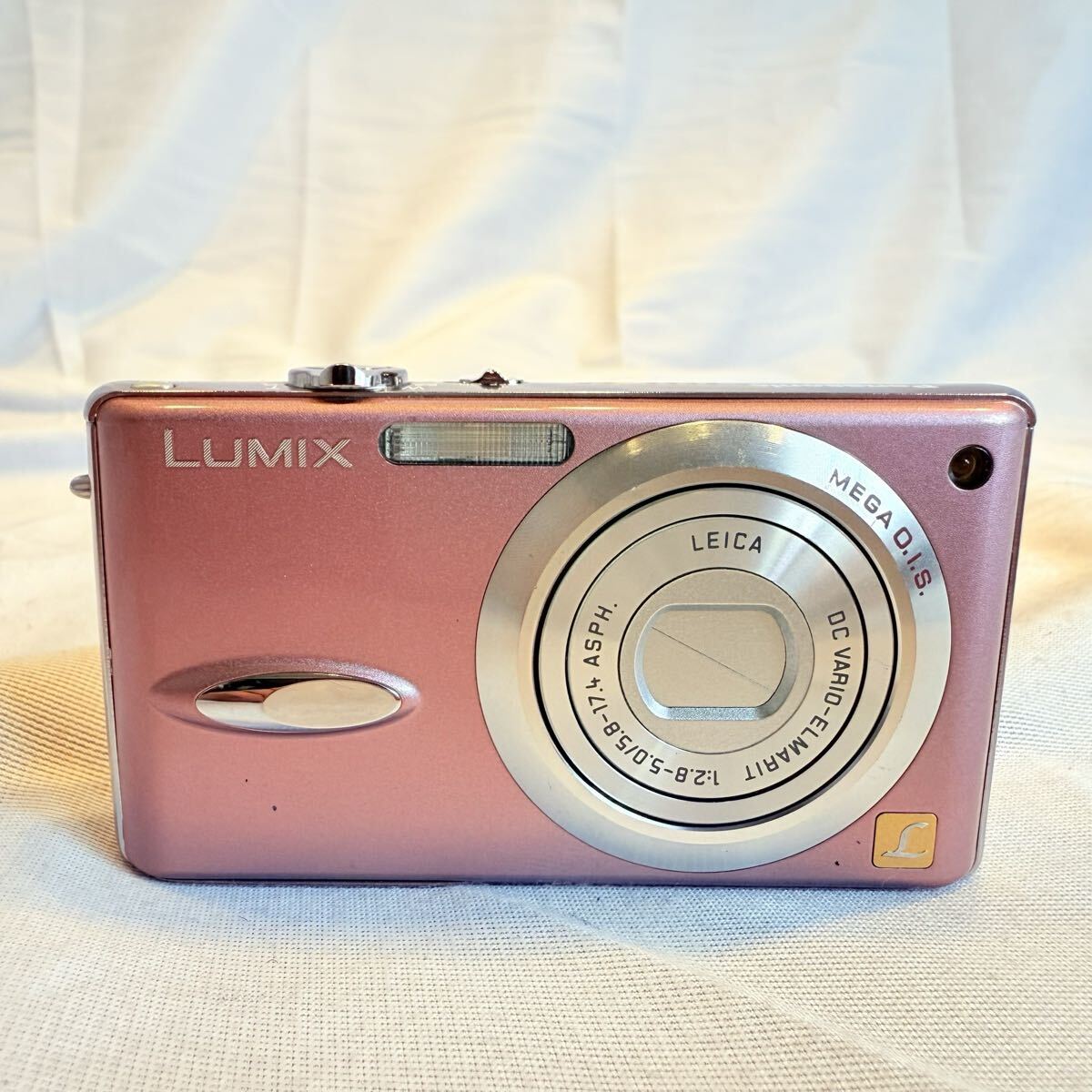 Panasonic LUMIX DMC-FX8 パナソニック コンパクトデジタルカメラ デジカメ ピンク 日本製 動作未確認