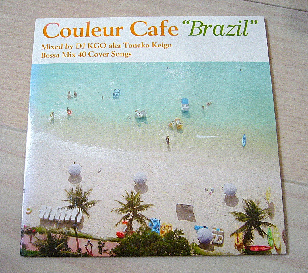 洋楽ヒット ボッサ カバー Bossa Mix 40 Cover Songs クーラー カフェ CD Couleur Cafe Brazil mixed by DJ KGO aka Tanaka Keigo ブラジル