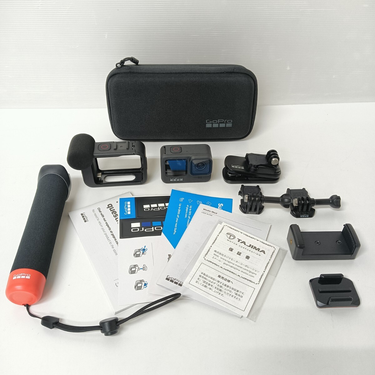 GoPro/ ゴープロ/ HERO9BLACKセット/Media Mod付/メディアモジュラー付