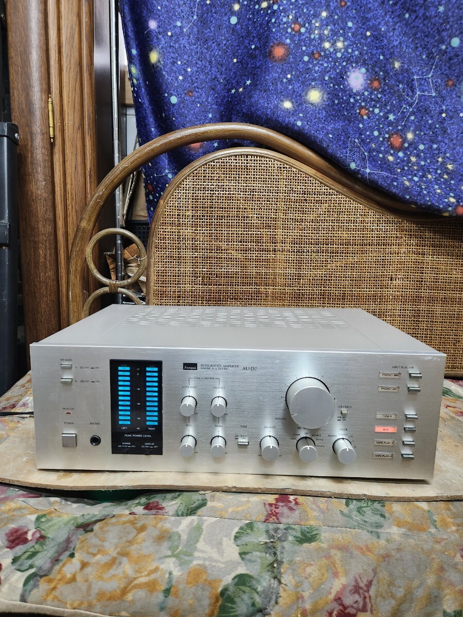 フルレストア完全整備済！完動超美品！山水プリメインアンプAU-D7
