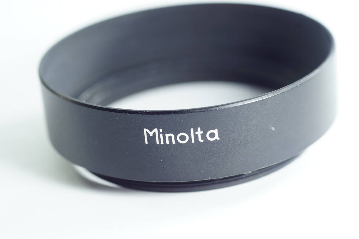 小 MINI-05『キレイ』Minolta 広角レンズ用 ミノルタ　55mm LENS HOOD SHADE レンズフード