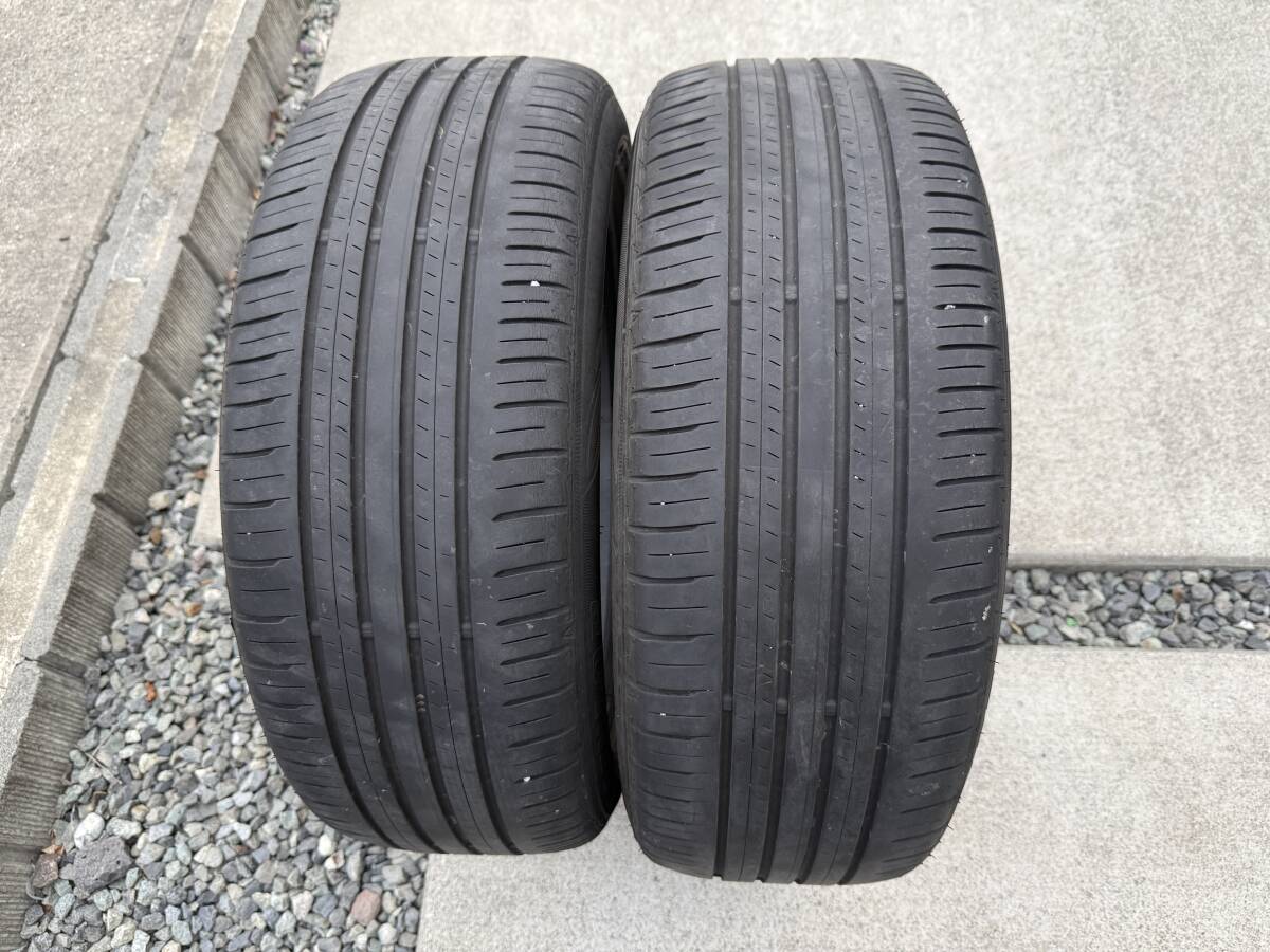 【中古】DUNLOP ダンロップ ENASAVE エナセーブ EC300+ 215/50R18 92V 2本 タイヤ