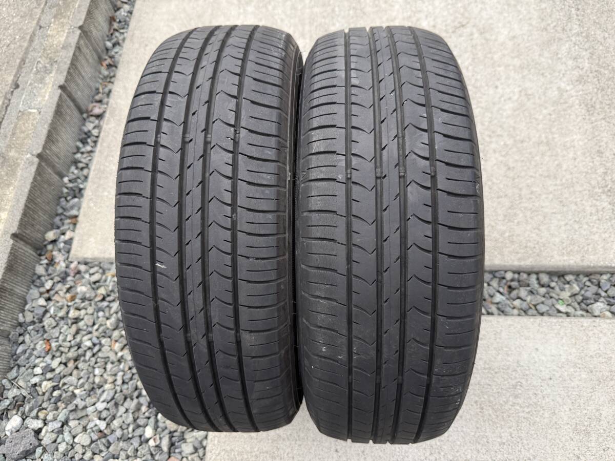 【中古】GOODYEAR グッドイヤー Efficient Grip エフィシエント グリップ EG01 185/60R15 84H 2本 タイヤ