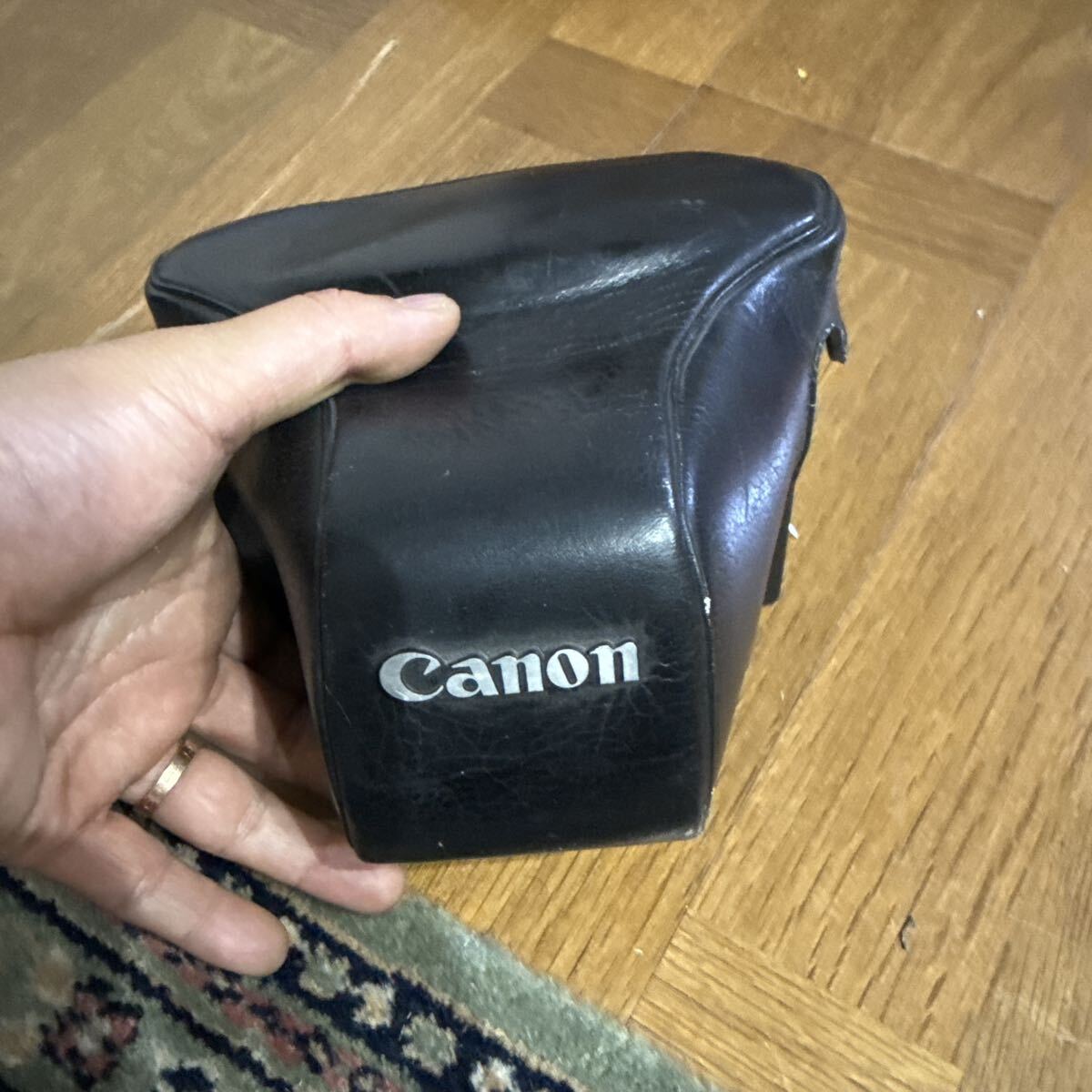 Canon F-1 カメラケース ブラック レトロ canon lens fd 50mm 1:1.4