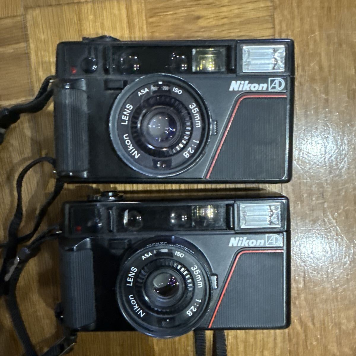 Nikon AD L35AD 35mm 1:2.8 コンパクトフィルムカメラ 2個セット