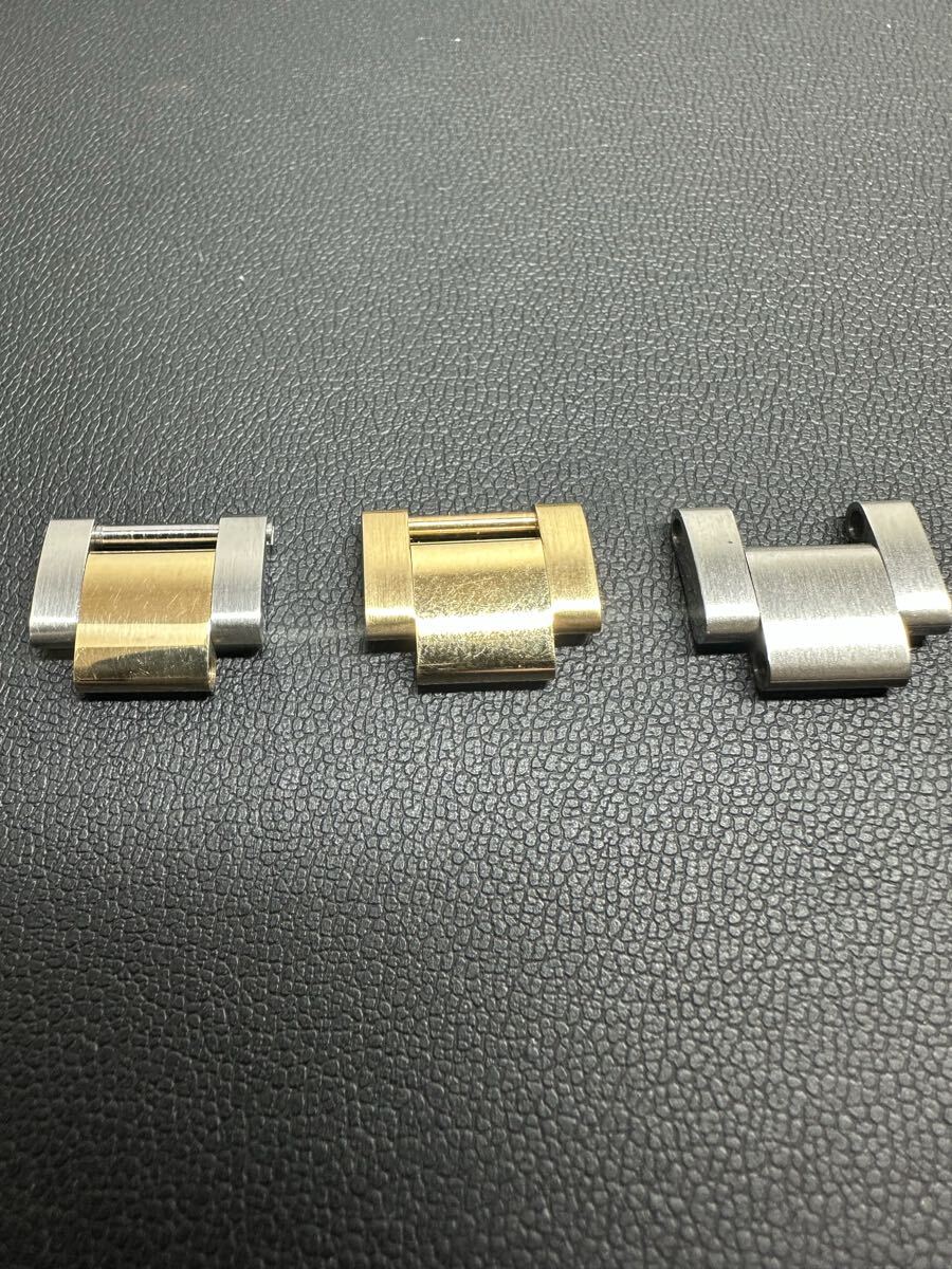 ROLEX ロレックス コマ K18 YG イエローゴールド コンビ SS ステンレス 腕時計 オイスターブレス 3種類 正規品 金4.4g コンビ3.6g SS2.8g