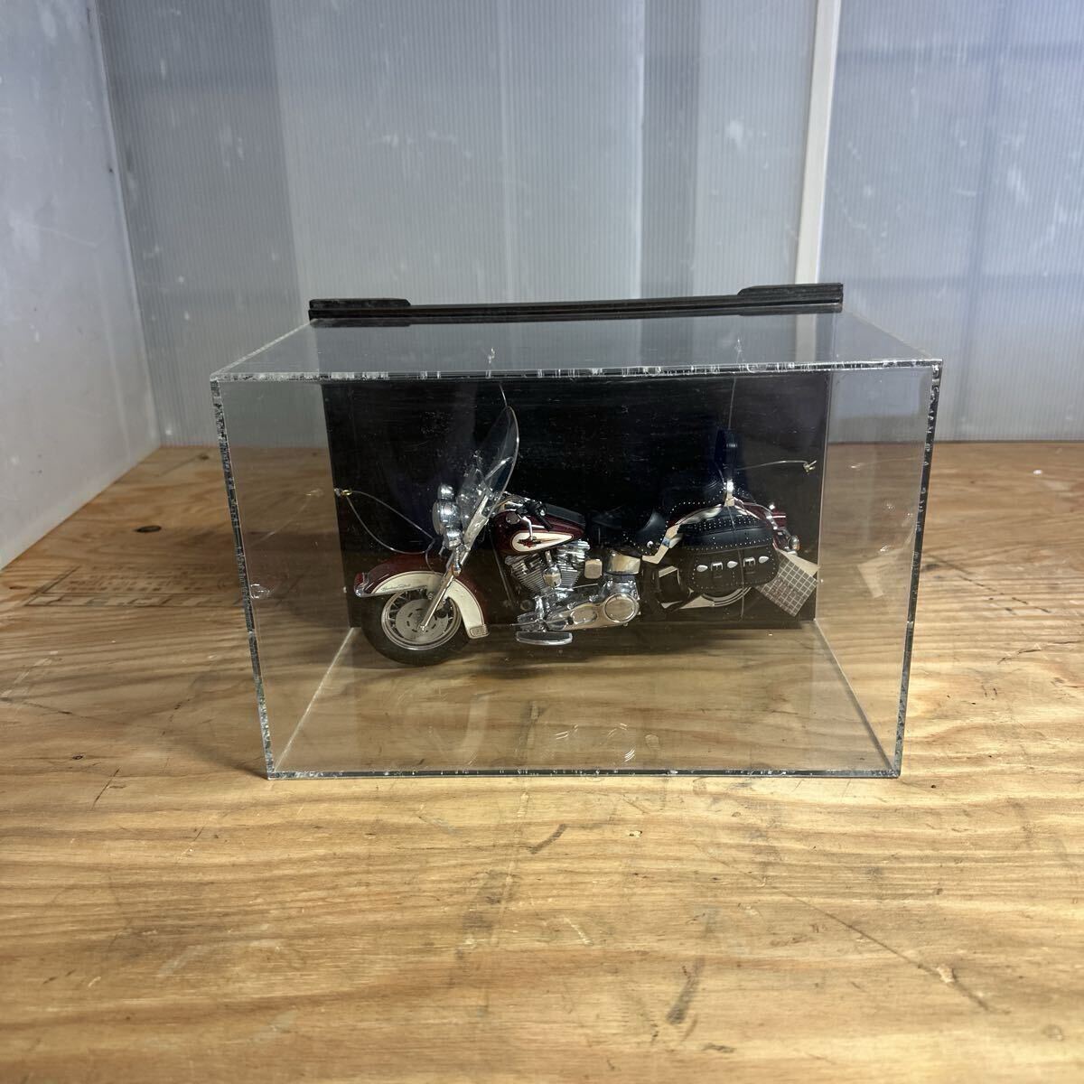 フランクリンミント　 ハーレーダビッドソン　1:10 茶色