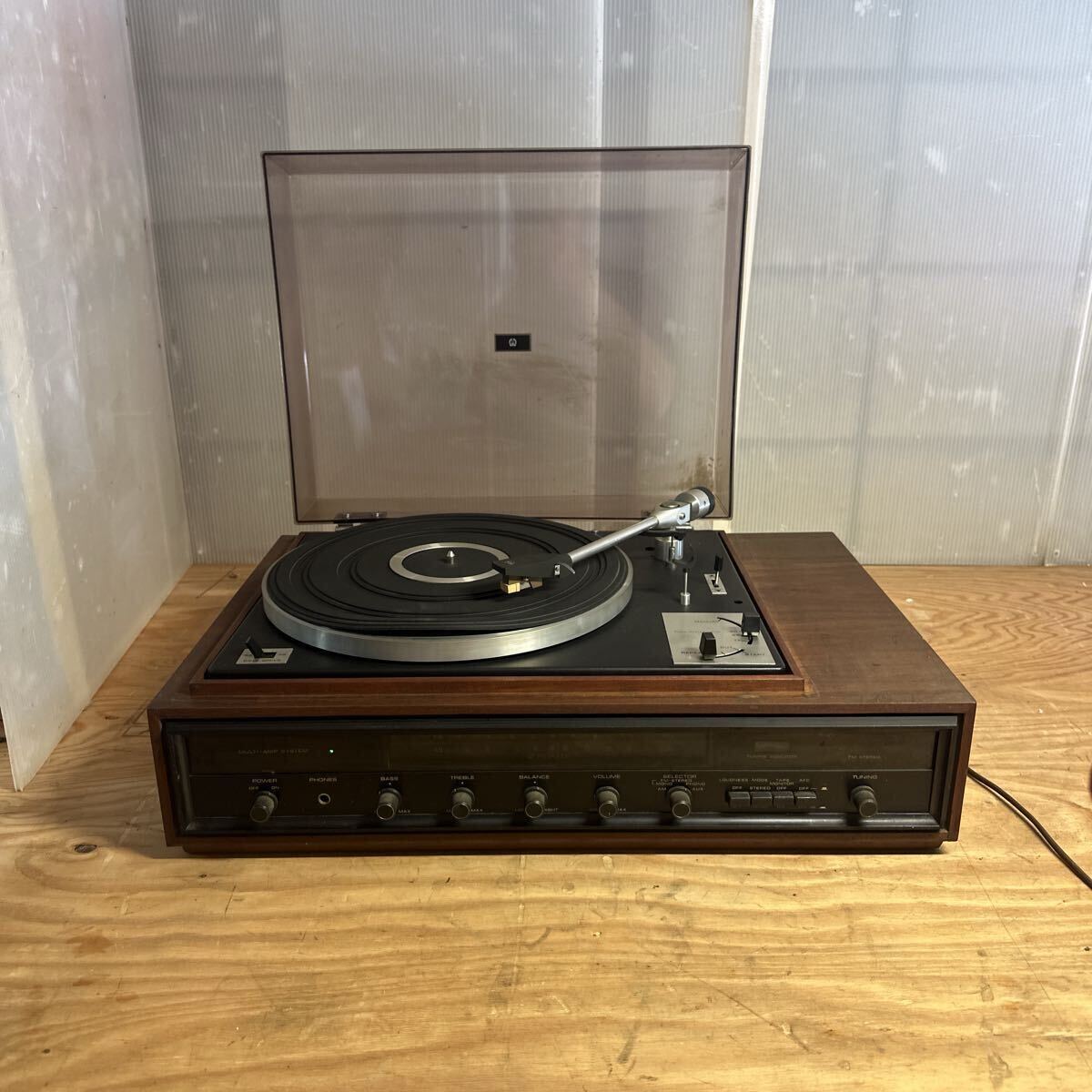 PIONEER パイオニア　c-550 MULTI-AMP SYSTEM レコードプレーヤー