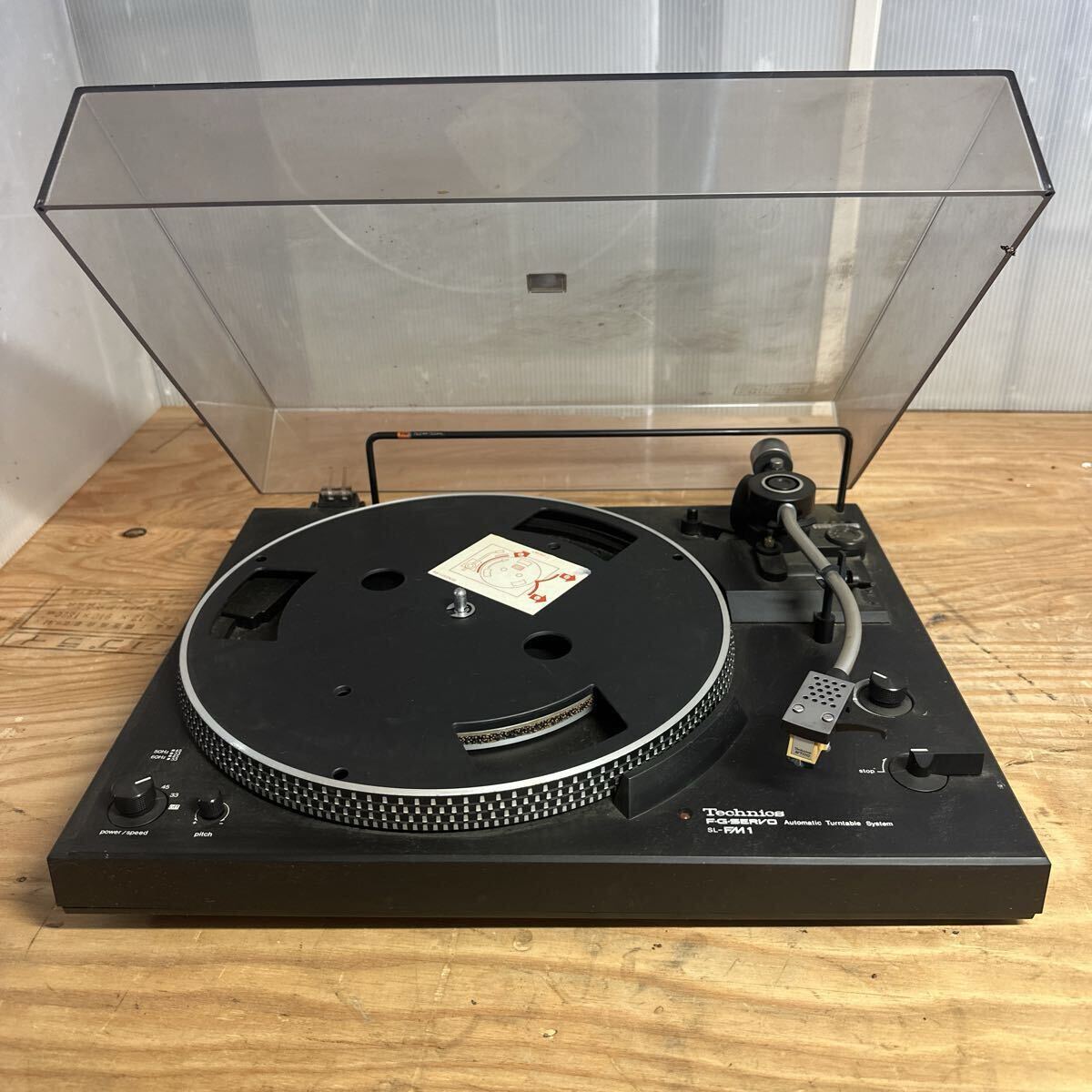 TECHNICS TURNTABLE SL-FM1 ジャンク