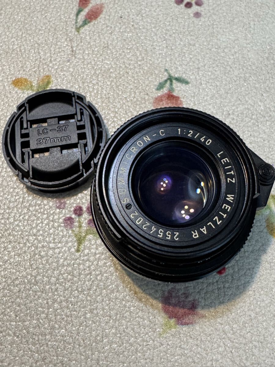 LEICA LEITZ WETZLAR Summicron-C 40mm f 2 ライカ ズミクロン