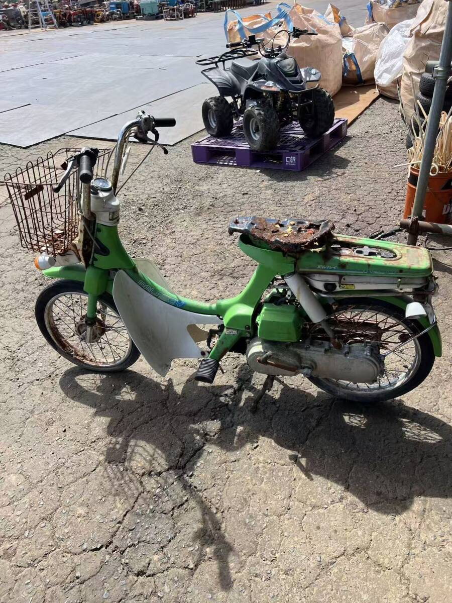 秋田発　ロードパル　部品取り車　エンジン不動　キック降りる　販売証明書、鍵あり