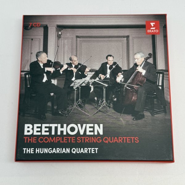 7枚組【CD】ハンガリアン・カルテット ベートーヴェン Beethoven The Complete String Quartets 0190295869274