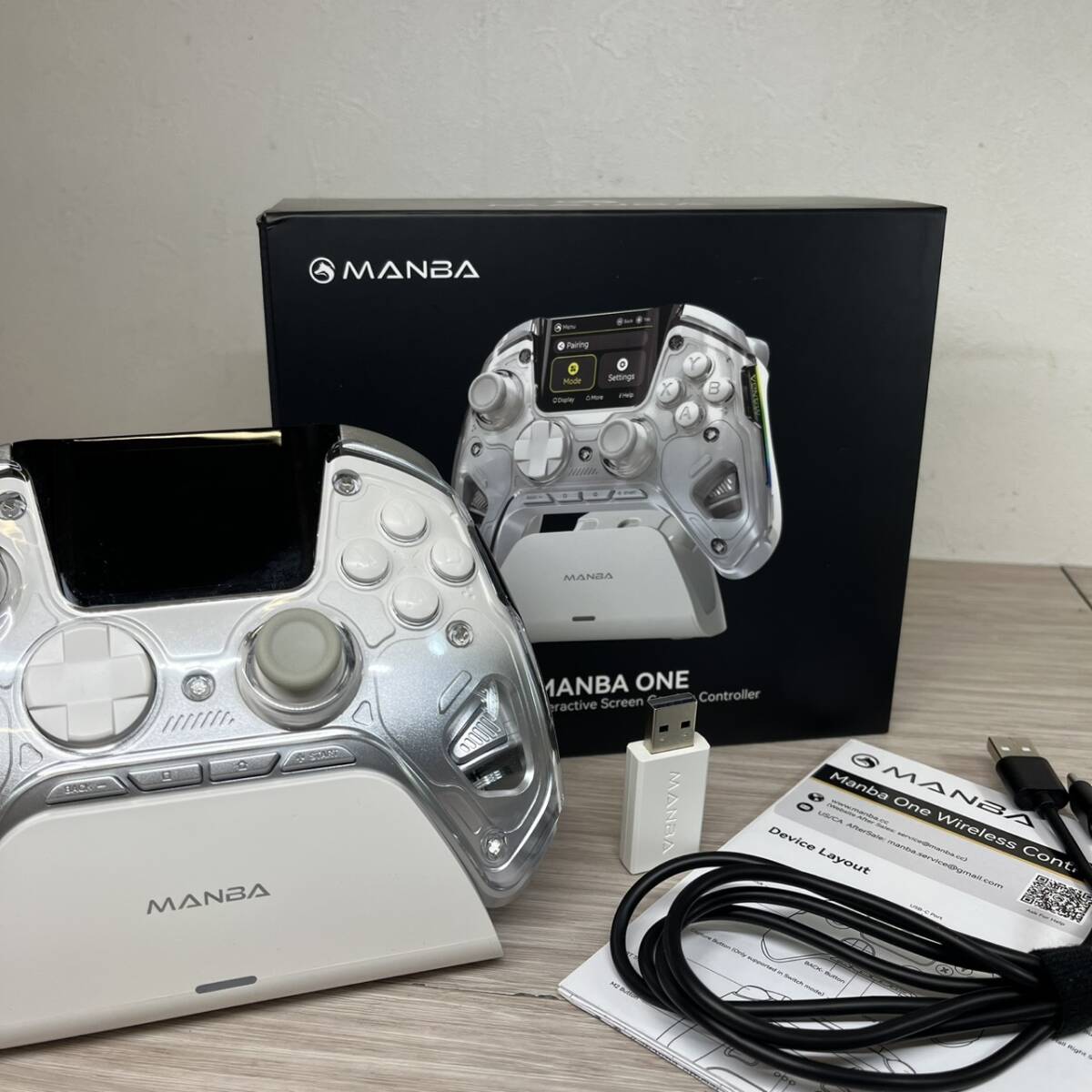 【MH-2931】中古品 MANBA マンバ Manba One V2 PC / Switch対応 コントローラー 周辺機器