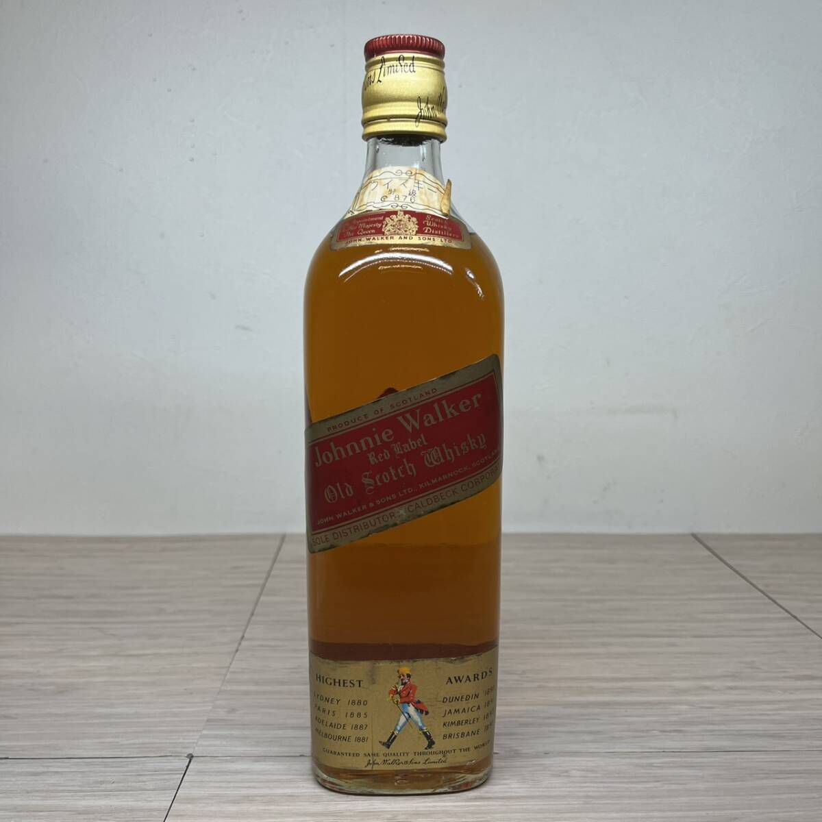 【MH-2963】未開栓品 Johnnie Walker レッドラベル Red Label ジョニーウォーカー ウイスキー 古酒 スコッチ 特級 未開封 760ml 43度