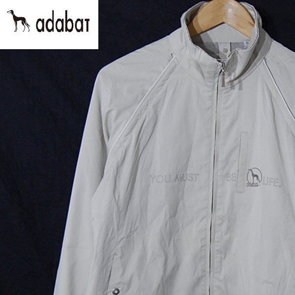 アダバットadabat■2way ジャケット 長袖×半袖 ポリエステル ジップアップ 裏メッシュ メンズ■2■ ※NK6413150