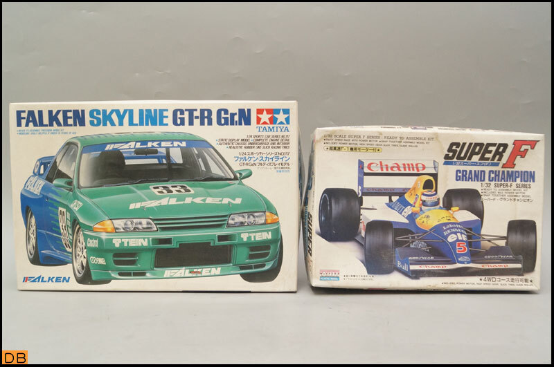 税込◆未組立◆TAMIYA ファルケンスカイラインGT-R Gr.N 1/24/ARII スーパーF グランドチャンピオン 1/32 2点 タミヤ アリィ-1407