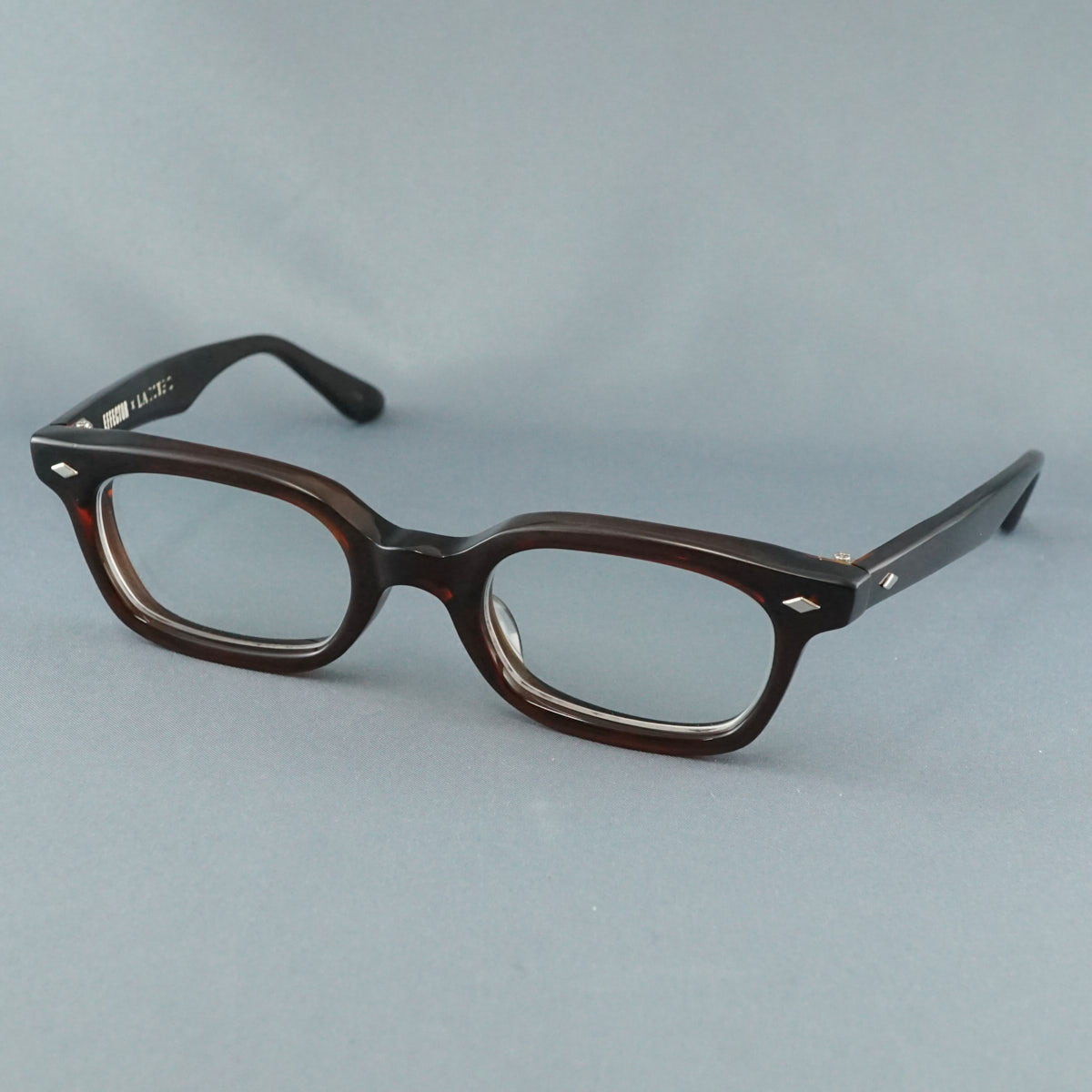 眼鏡 EFFECTOR LACITPO OPTICAL USED品【難有】LEGATO ブラウン エフェクター 韓国 ユニセックス アイウェア X9894