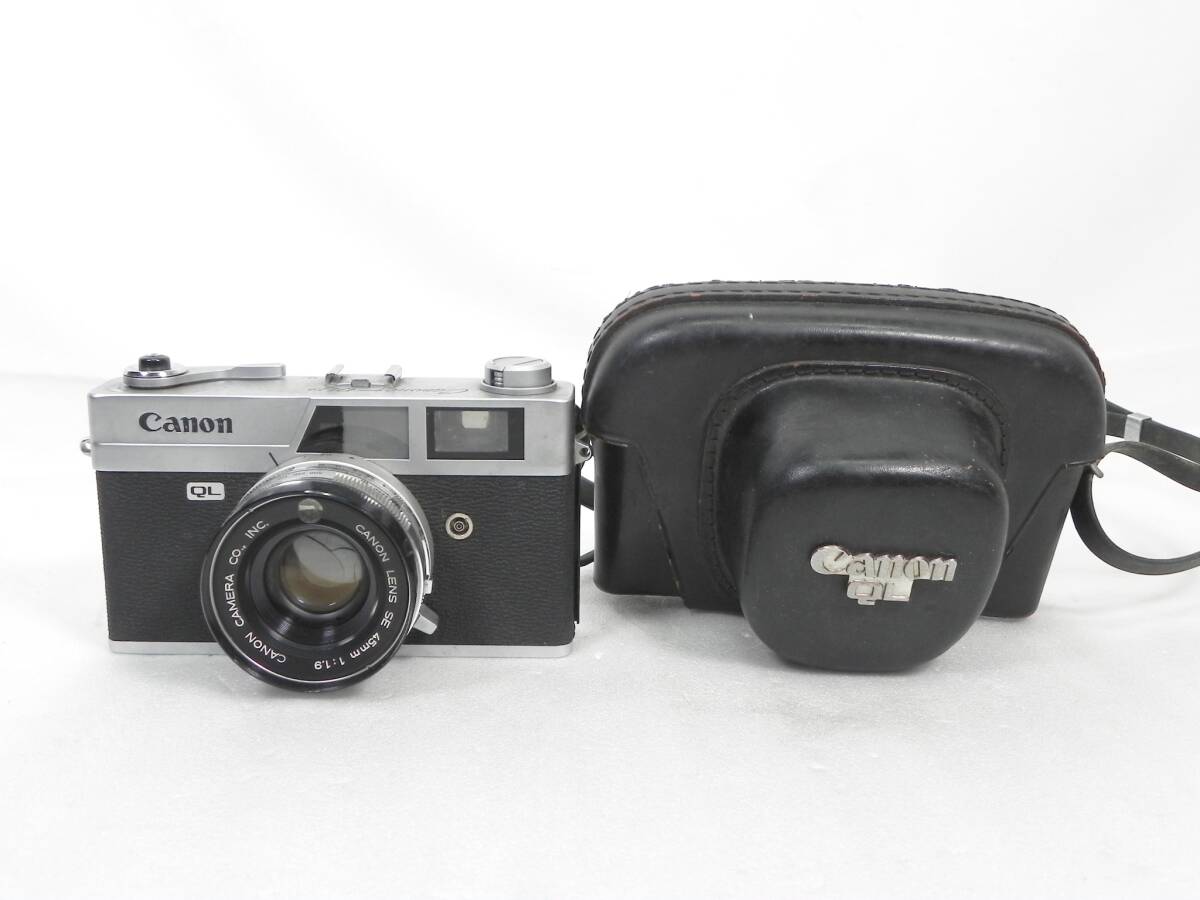 [R7533]Canon Canonet QL19 フィルムカメラ ケース付