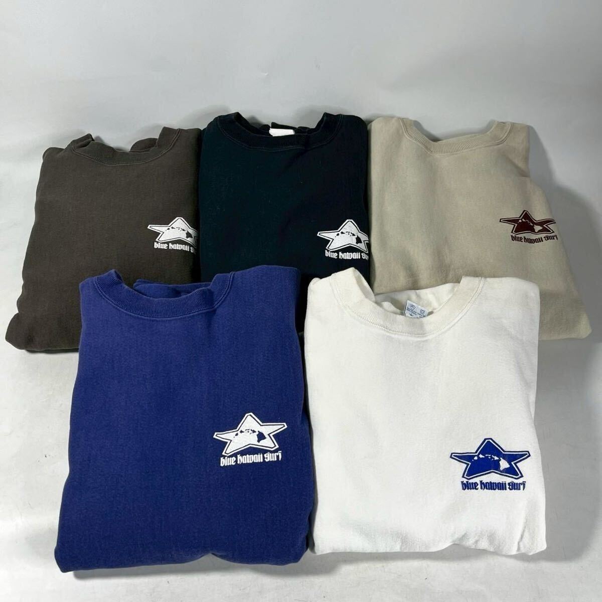CV0331-51-4 5点 90’s Champion チャンピオン スウェット トレーナー Lサイズ まとめ リバースウィーブ 裏起毛 ロゴ刺繍 色違い 100サイズ