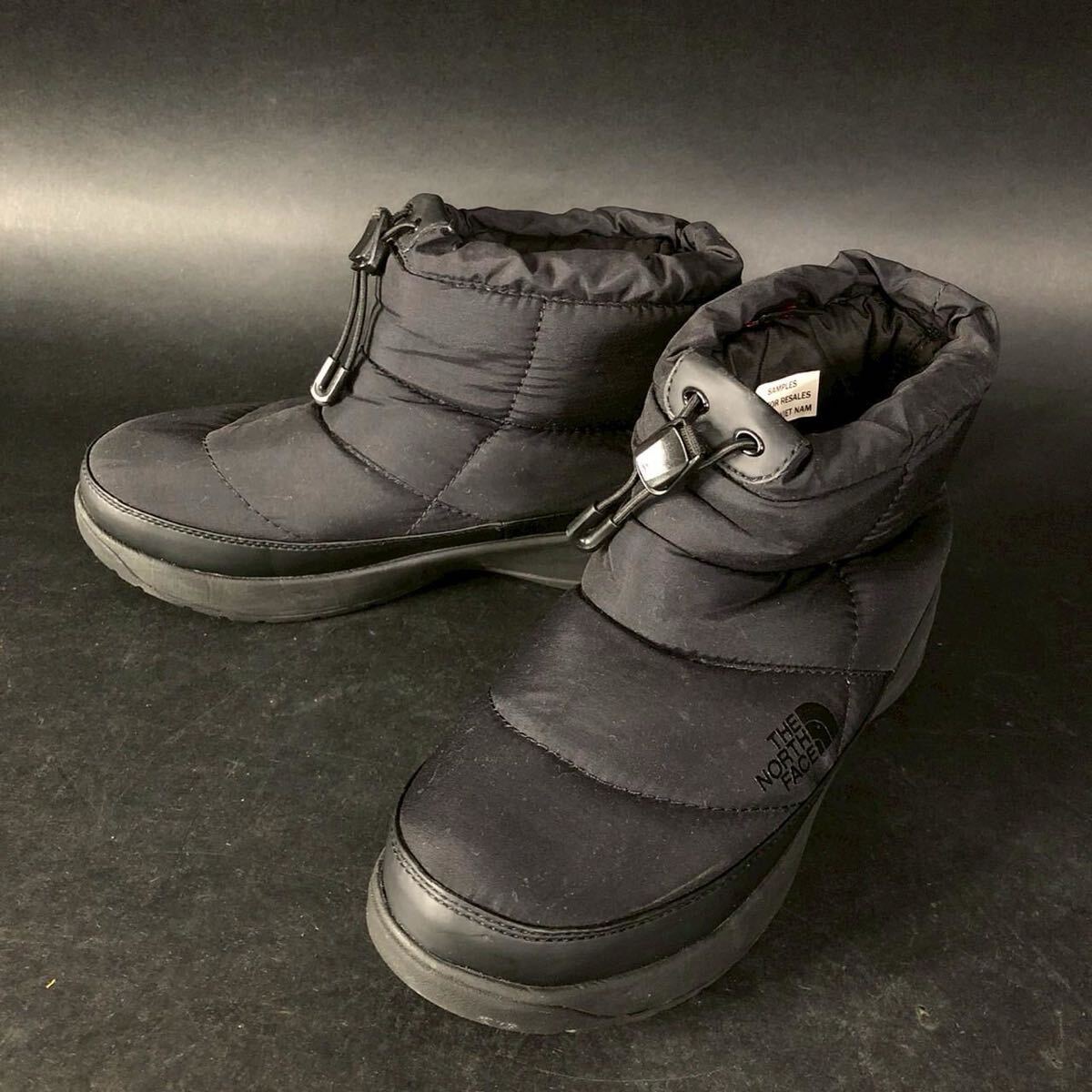 CV0410-8-4 THE NORTH FACE ノースフェイス スノーブーツ ブラック アウトドア レジャー アウトソール全長27.3 幅9.8cm 60サイズ