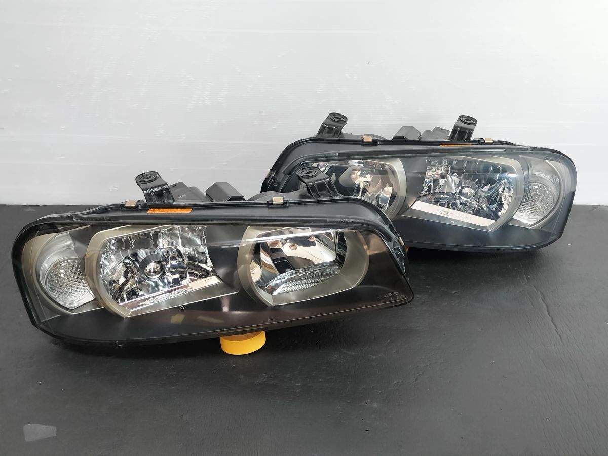 極美品破損無 日産純正 NISSAN R34 ER34 ENR34 BNR34 GT-R GTR スカイライン 前期 HID キセノン ヘッドライト 左右 ICHIKOH 1601 管261309