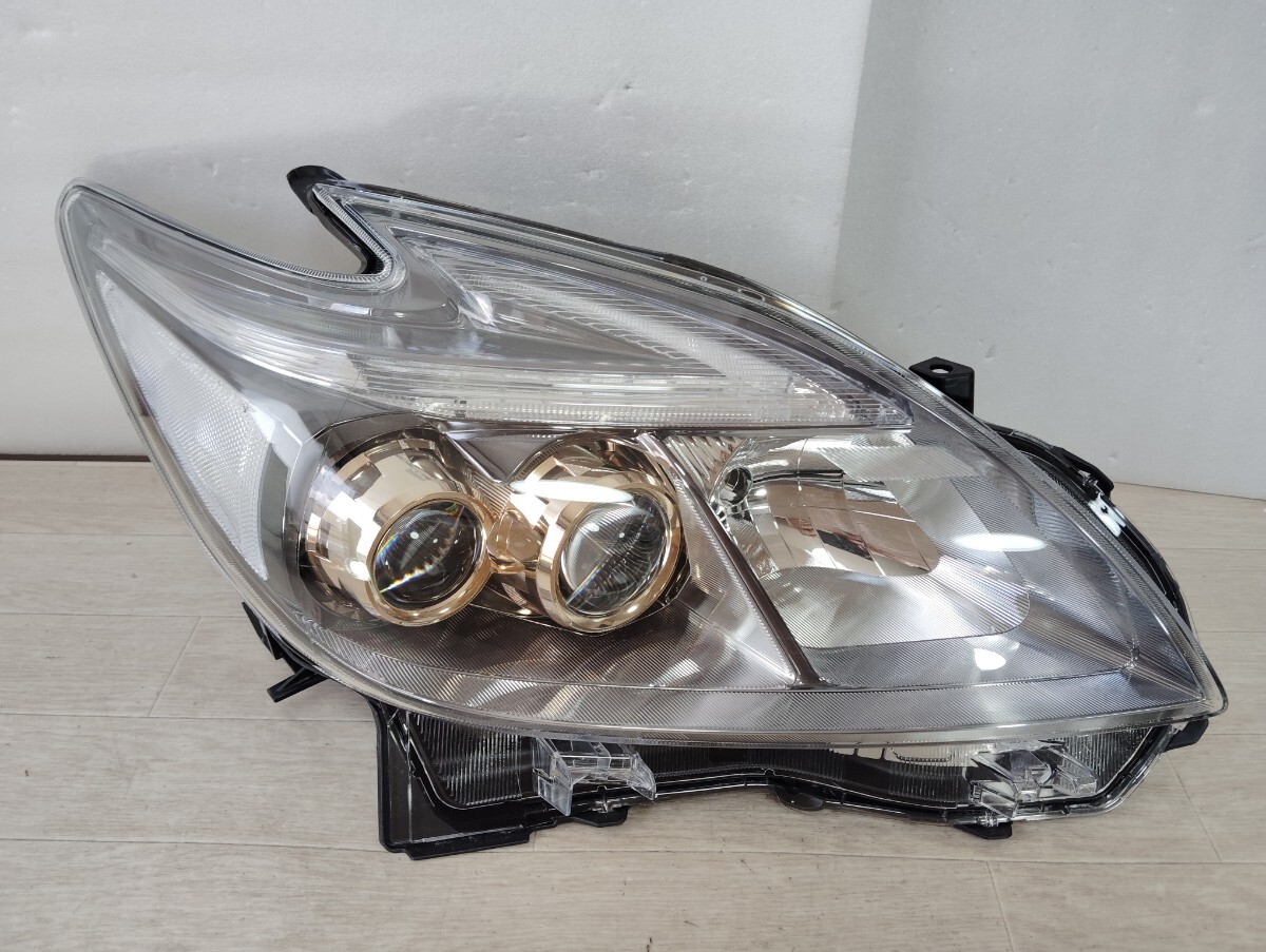 激レア新車外し★ マイコーデ ZVW30 ZVW31 PRIUS 30 プリウス ツーリング 右 後期 純正 LED 右側 ヘッドライト KOITO 47-49 Y 管261213
