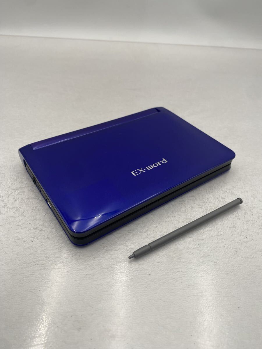A【300円スタート】CASIO 電子辞書 EX-word XD-N4800 ブルー カシオ 辞書 広辞苑 英和 ことわざ 本体のみ