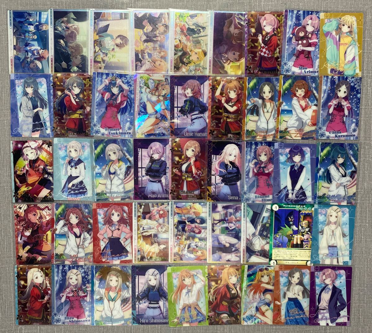 【y1452】 学園アイドルマスター ウエハースカード まとめ売り 59枚