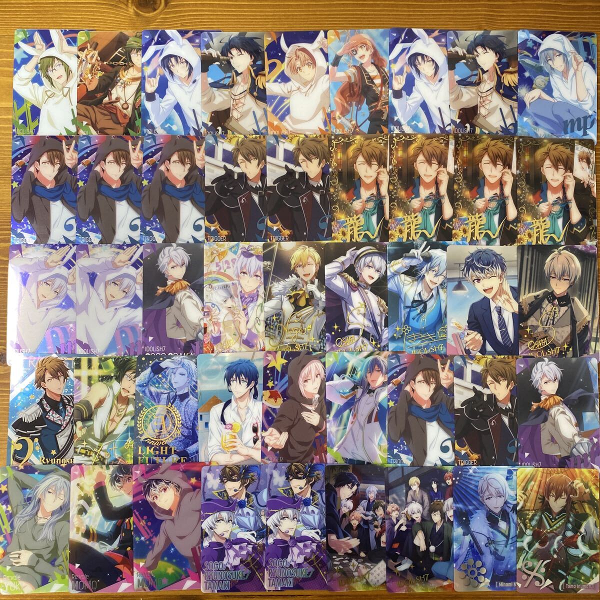 【m6】アイドリッシュセブン　アイナナ　ウエハース　カード　ぱしゃこれ　まとめ売り　186枚 