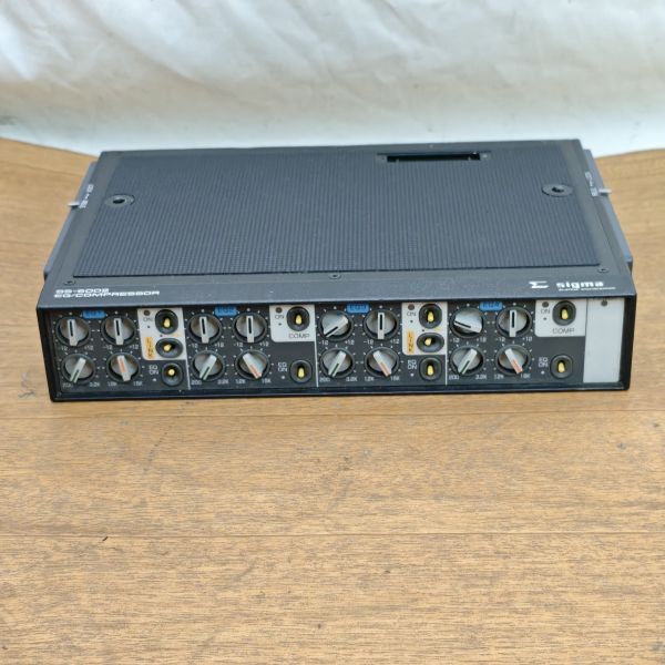 イコライザー　コンプレッサー Sigma SS-6002 EQ/COMP ジャンク