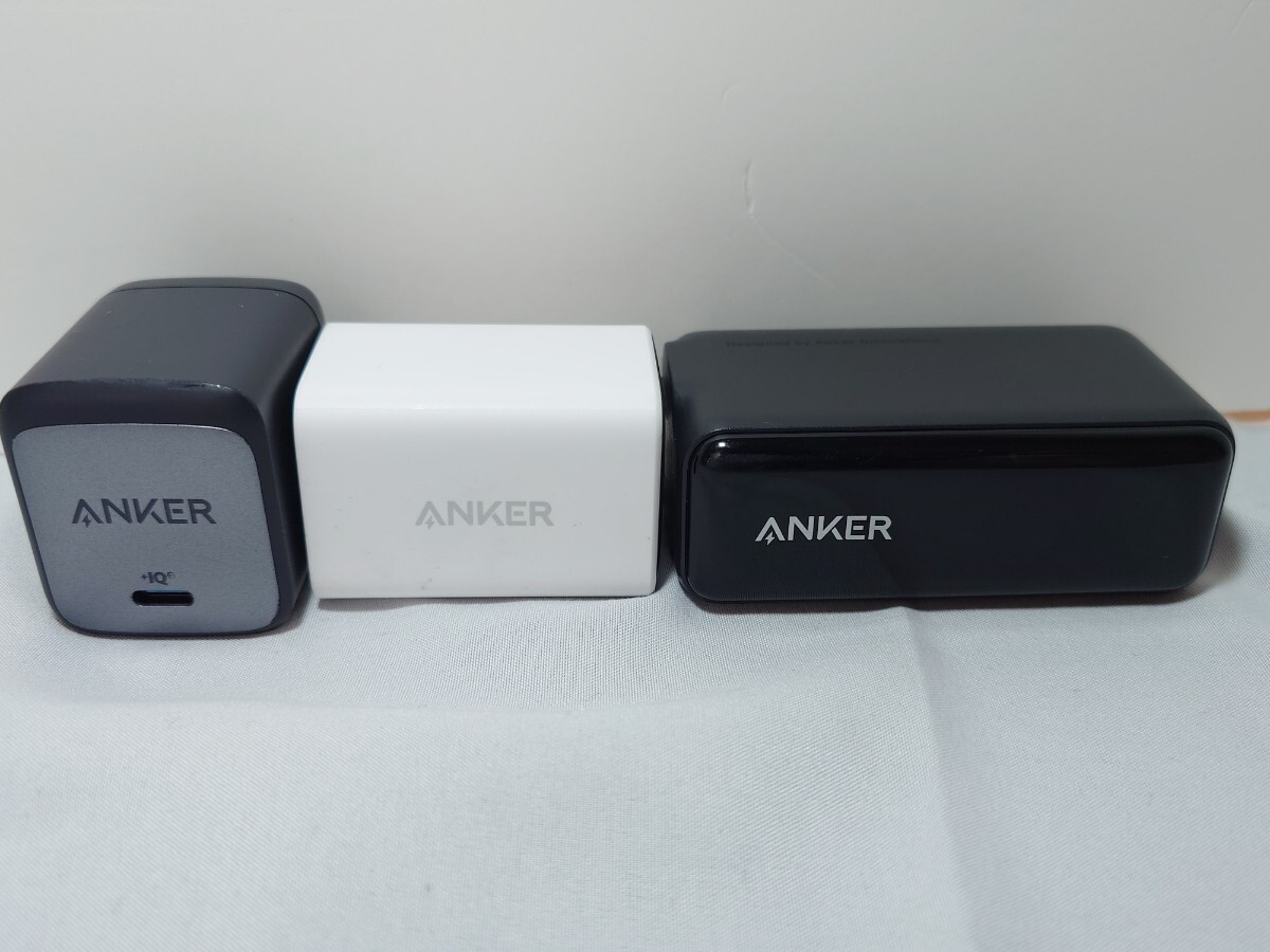 「D5」【Anker / アンカー】Power Bank 30W Fusion Nano II 65W 523 Charger