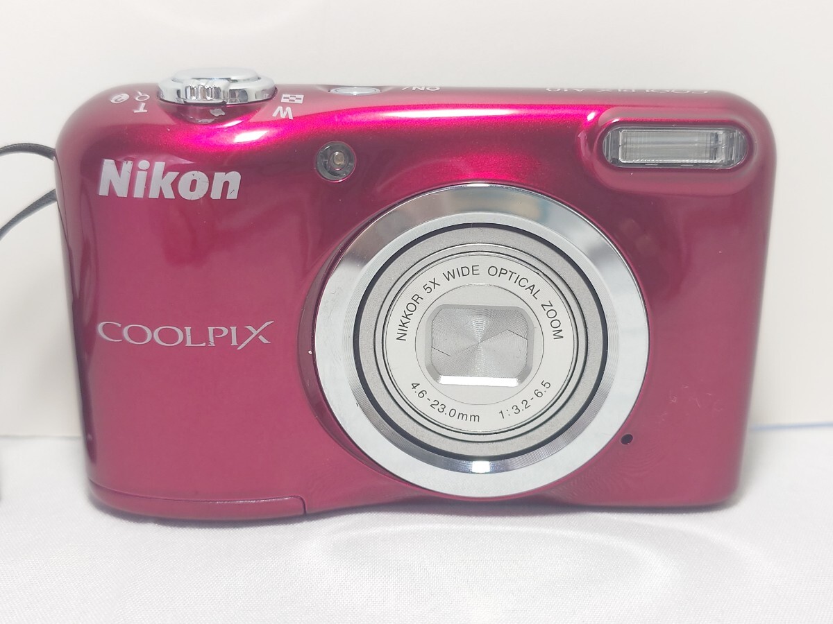 「31」【Nikon / ニコン】COOLPIX A10 レッド コンパクトデジタルカメラ 
