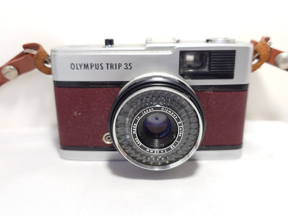「38」【OLYMPUS / オリンパス】TRIP35 フィルムカメラ 